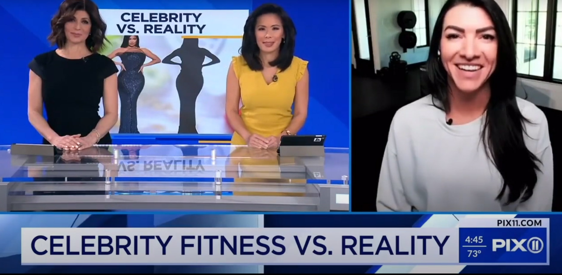 Jill Charton Featured on PIX11 to Discuss Celebrity Fitness vs. Reality
